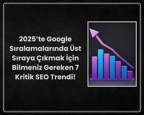 Google Sıralamalarında Üst Sıraya Çıkmak İçin Bilmeniz Gereken 7 Kritik SEO Trendi!